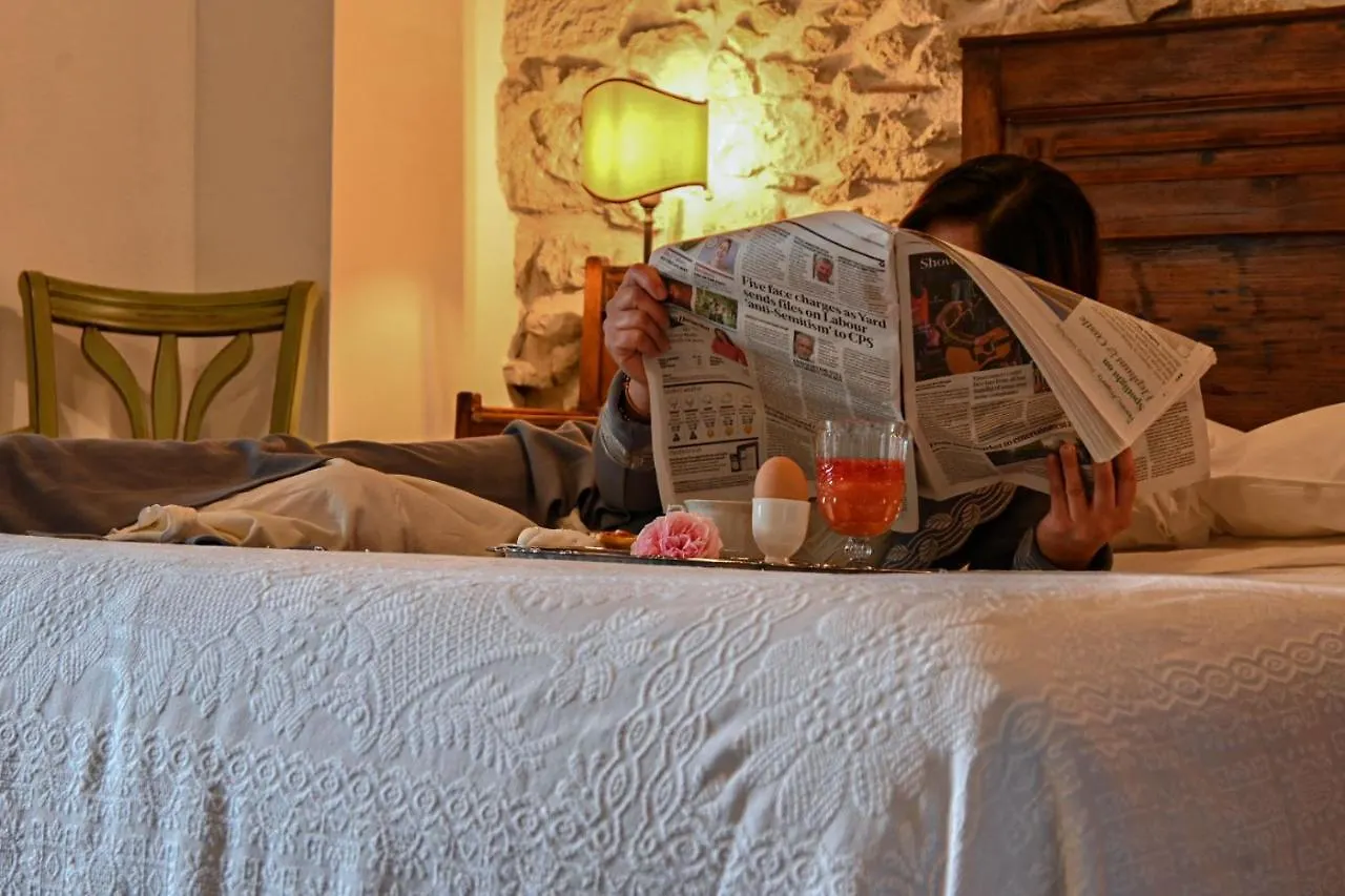 Bed and Breakfast Cortis Antigas à Gesturi Couette-café